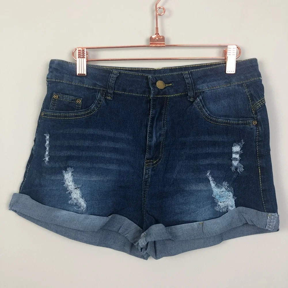 Falmer Heritage Jean Shorts - Picture 1 of 6